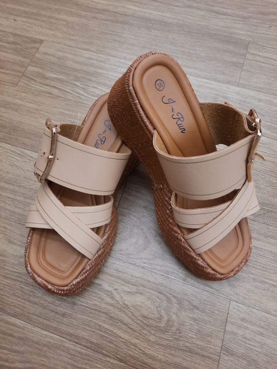 SANDALIA DE PLATAFORMA ALTA #35-22,5CM  #36-23CM  #37-23,5CM  #38-24CM  #39-24,5CM
