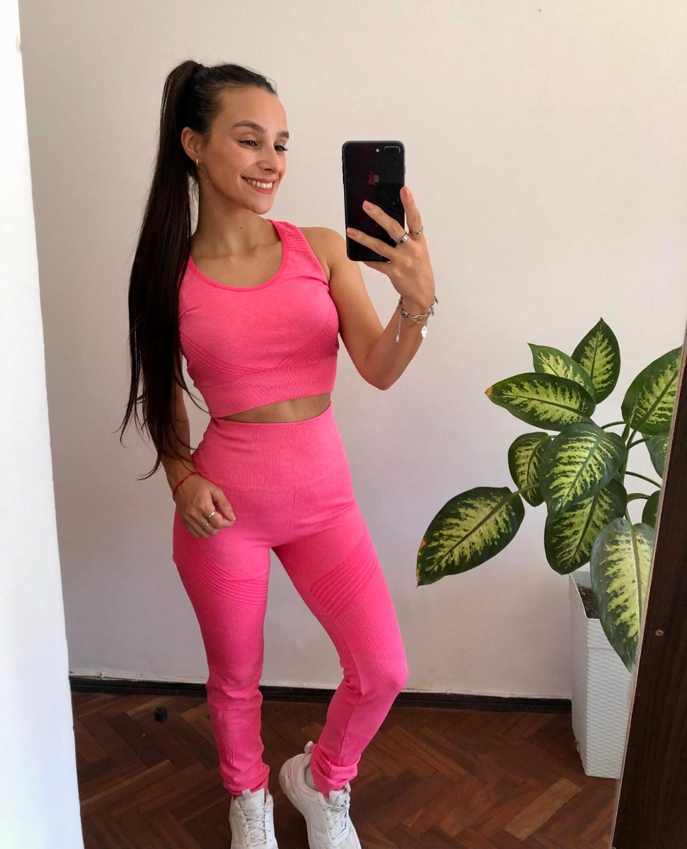 CONJUNTO GYM TOP/CALZA