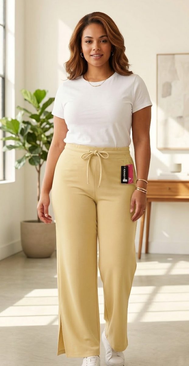 PANTALON ALGODON ELASTIZADO