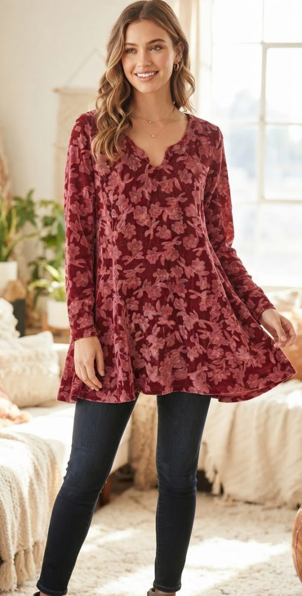 BLUSA TERCIOPELO