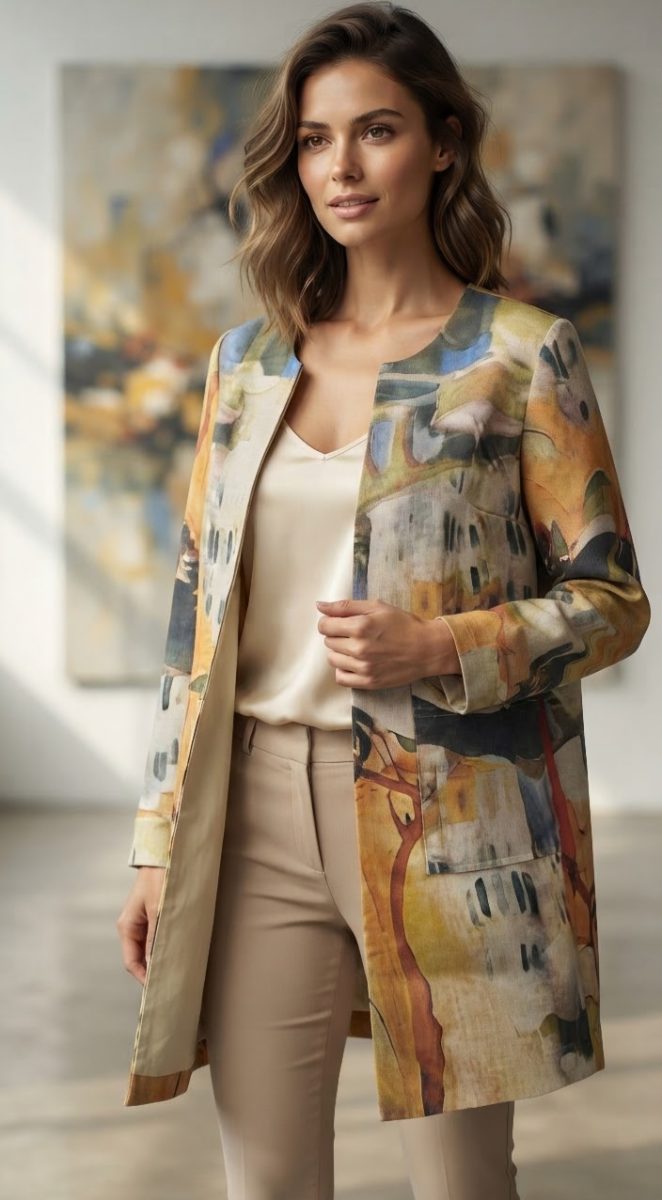 CHAQUETA ITALIANA LARGA