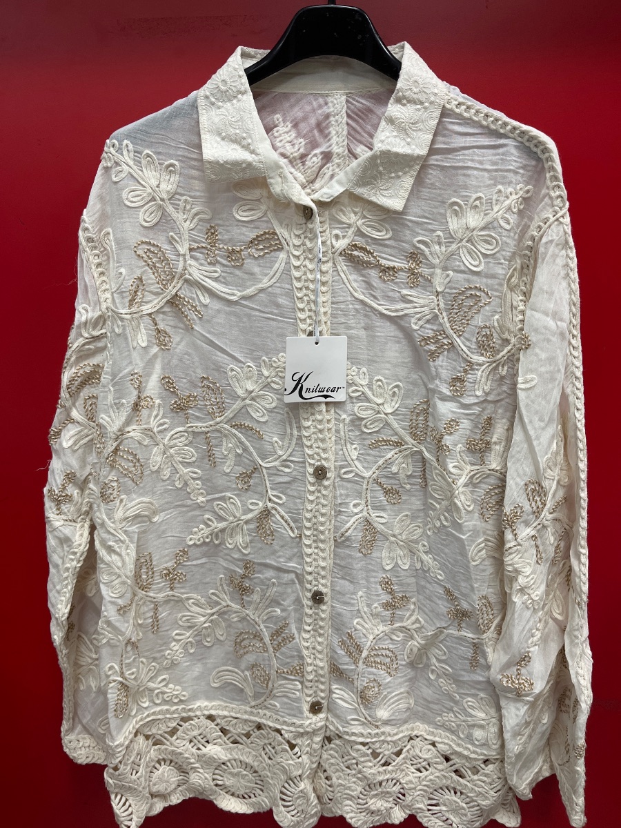 CAMISA BORDADA